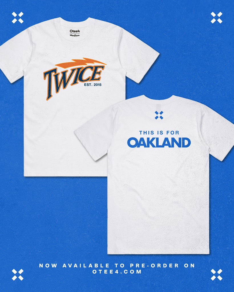 Twice City Tee Oakland Pre-Order
