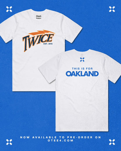 Twice City Tee Oakland Pre-Order
