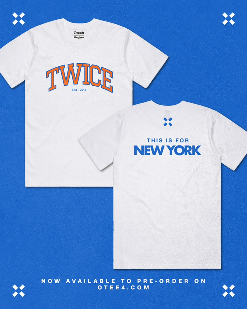 Twice City Tee New York Pre-Order